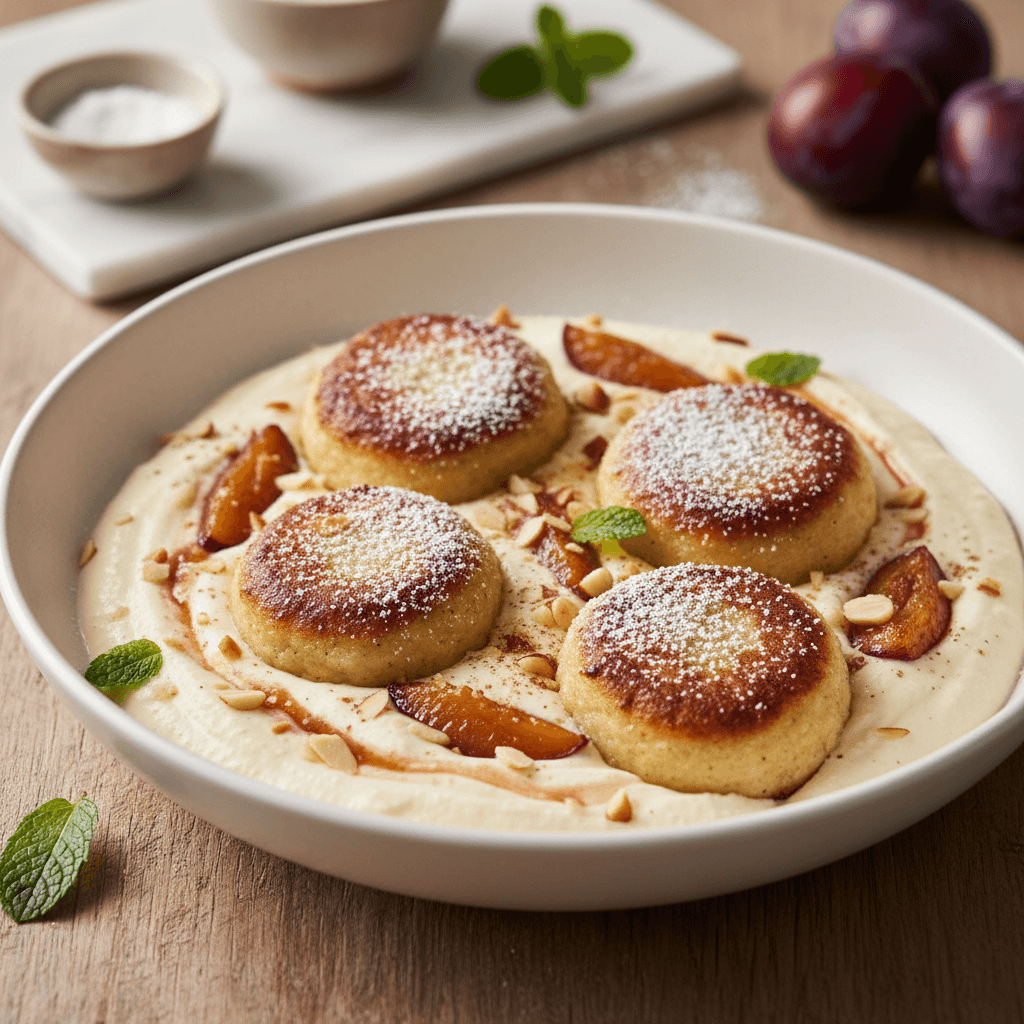 Zwetschkenknödel mit Sahnequark - Thermomix Rezept
