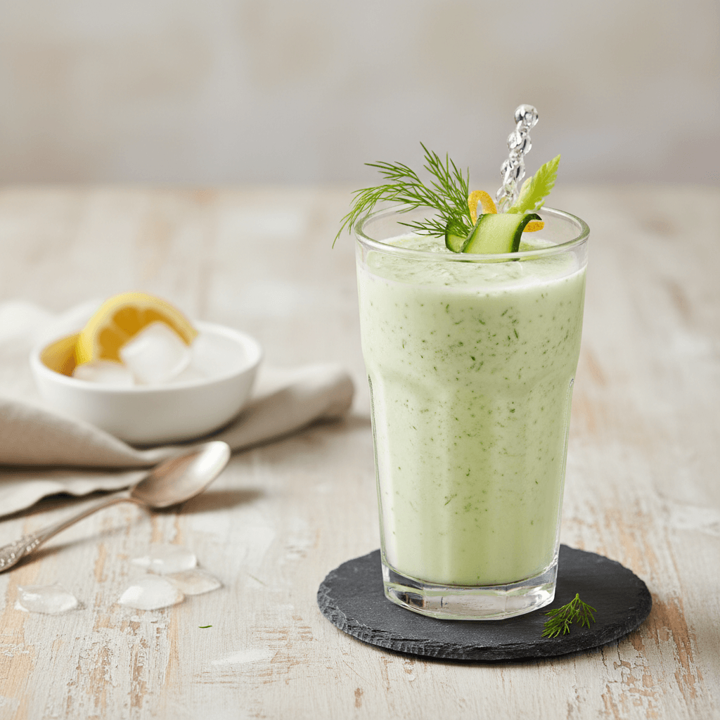 Sellerie-Dill-Kefir-Drink - Thermomix Rezept