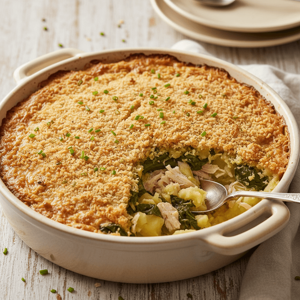 Chicken & Mangold Pie - Thermomix Rezept