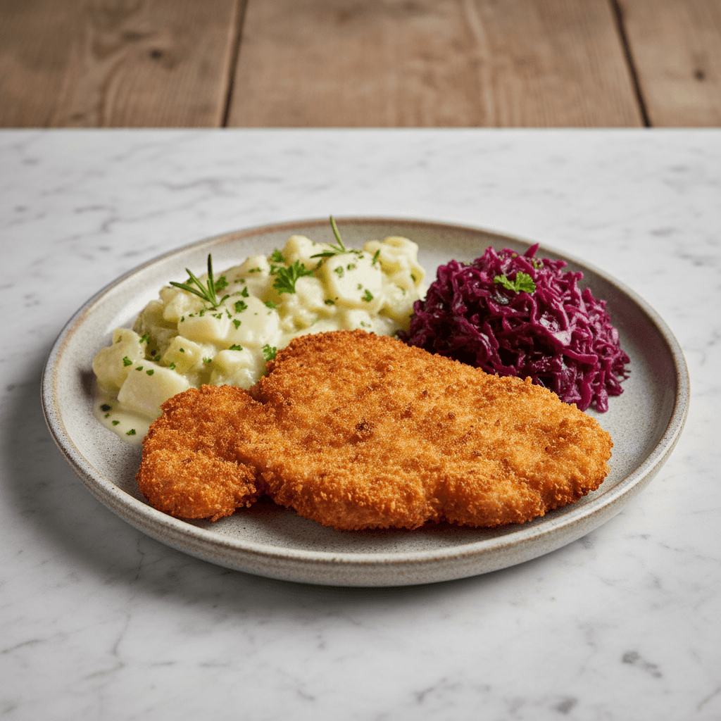 Schweinsschnitzel mit Kohlrabigemüse - Thermomix Rezept