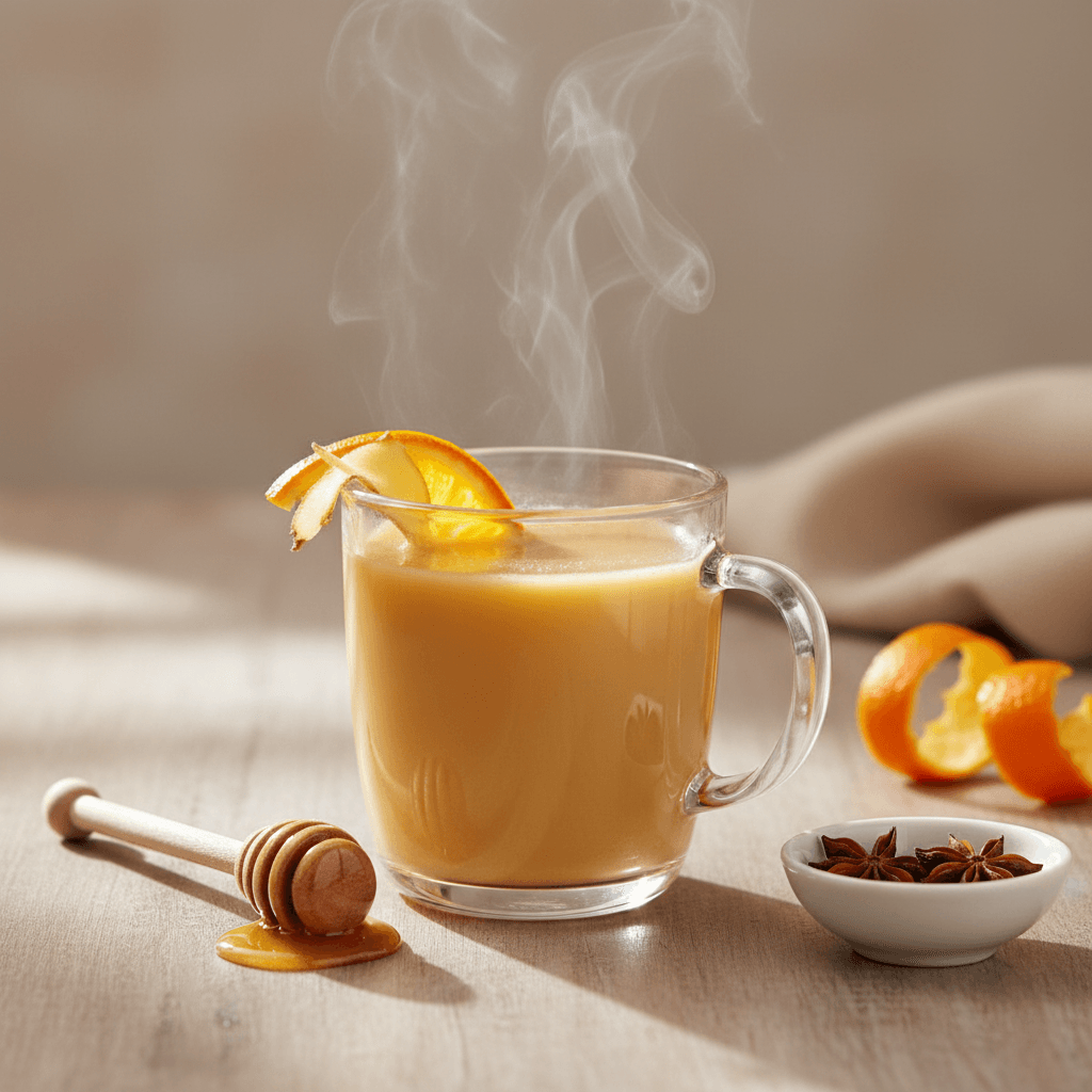 Frischer Ingwer-Orangen Tee (Erkältungstee) - Thermomix Rezept