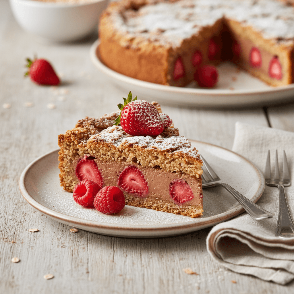 Schwäbischer Beeren-Haferflockenkuchen - Thermomix Rezept