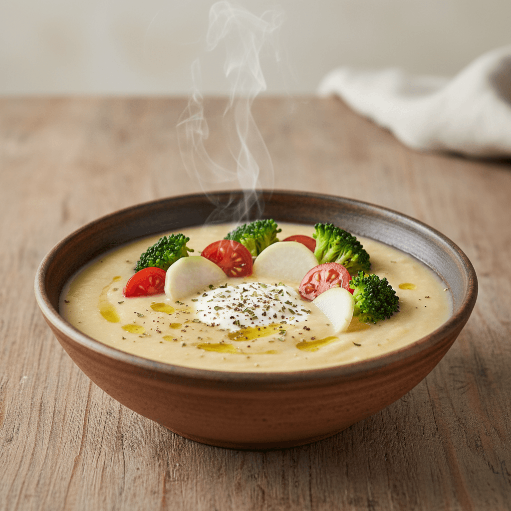 Weißbohnen-Creme mit Brokkoli - Thermomix Rezept