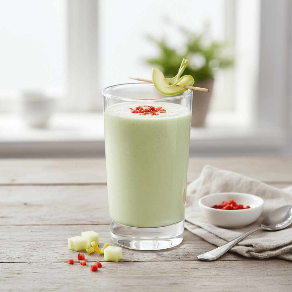 Bayerischer Kohlrabi-Quark-Smoothie - Thermomix Rezept