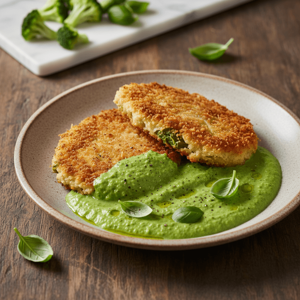 Wirsing-Schnitzel mit Brokkolisauce - Thermomix Rezept