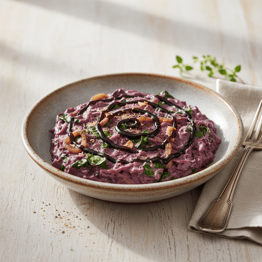 Wiener Mangold-Rotkohl-Röster mit Balsamico-Glasur - Thermomix Rezept