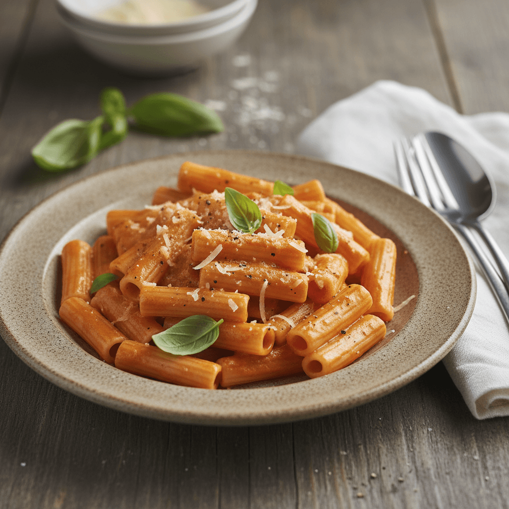 Cremige Tomaten-Pasta für die ganze Familie - Thermomix Rezept