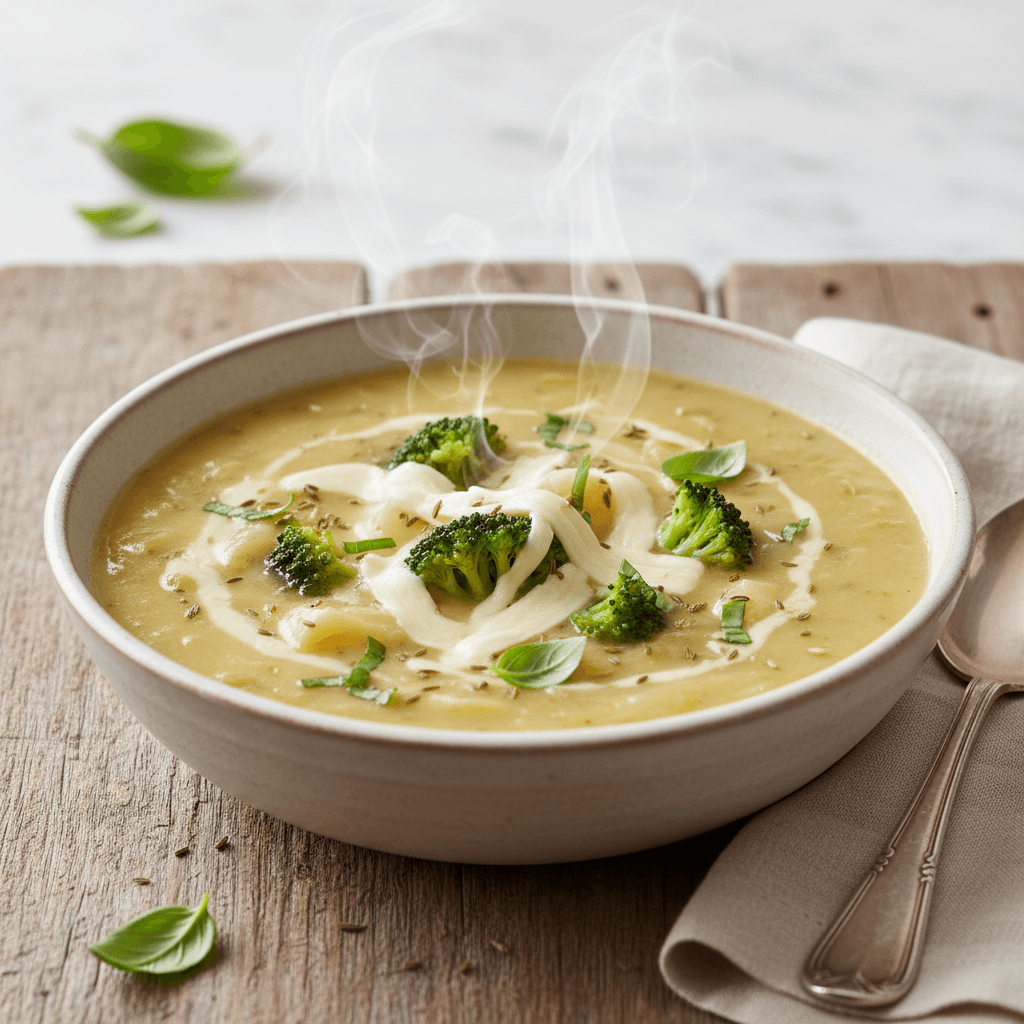 Lauch-Kartoffelsuppe mit Kümmel - Thermomix Rezept