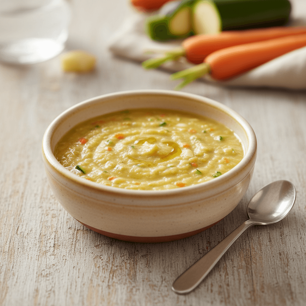 Bunter Gemüsebrei zum Frühstück - Thermomix Rezept