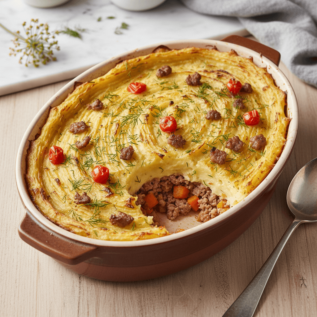 Hachis Parmentier mit Dill - Thermomix Rezept