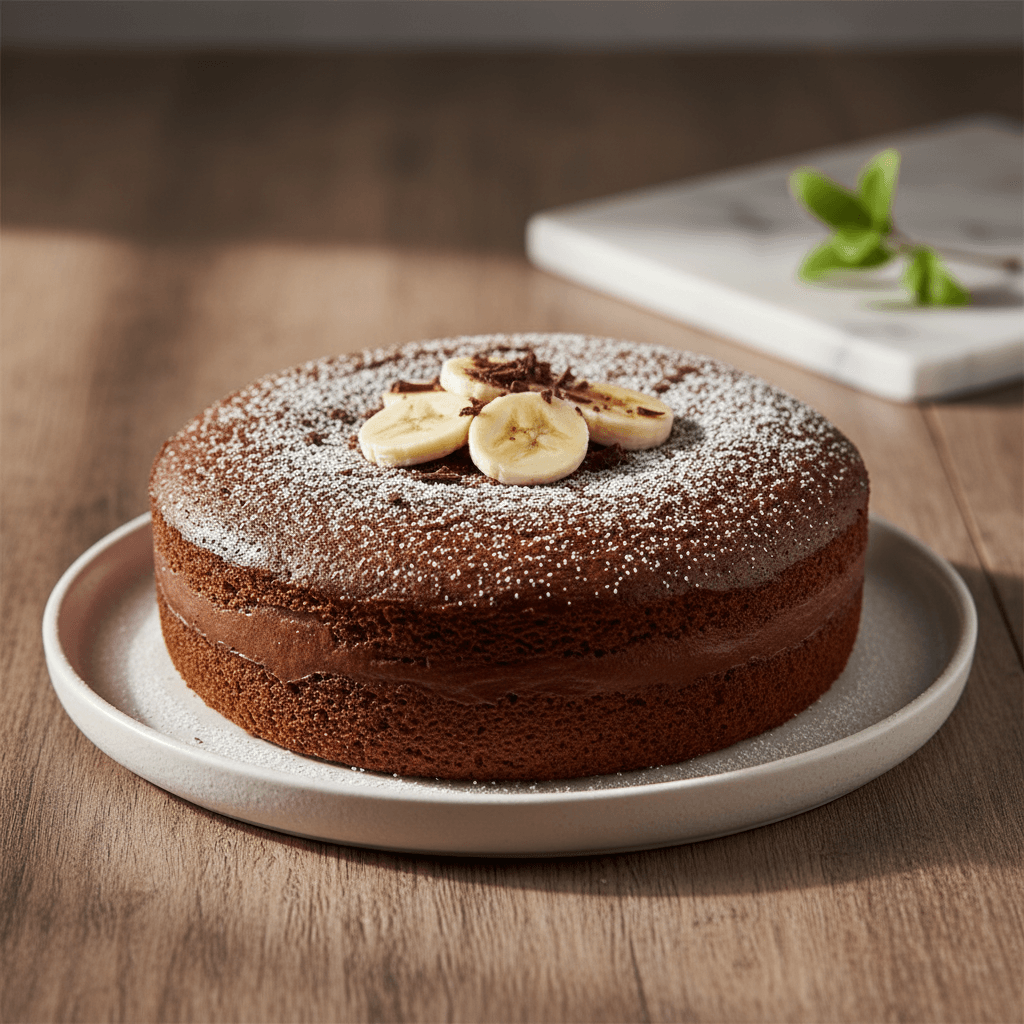 Torta di Banana al Cioccolato - Thermomix Rezept