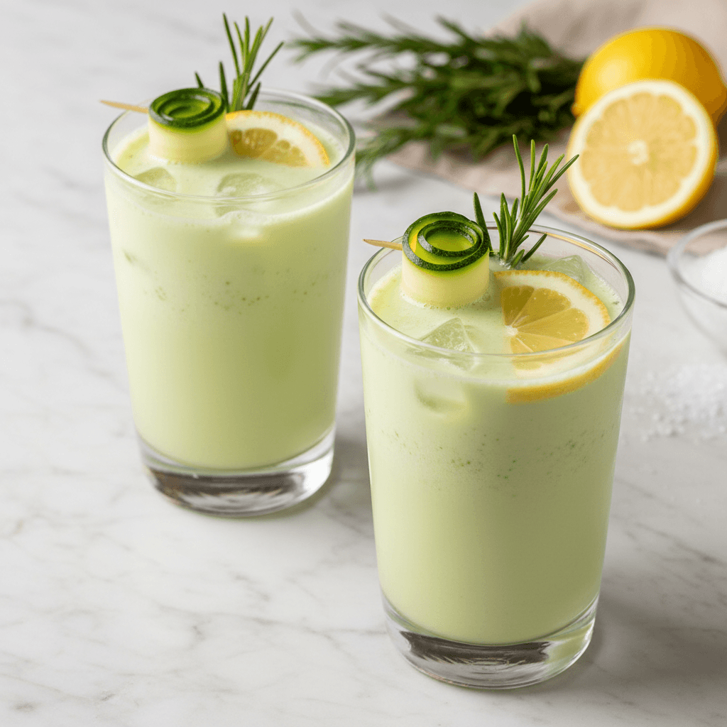 Zucchini-Rosmarin-Limonade - Thermomix Rezept