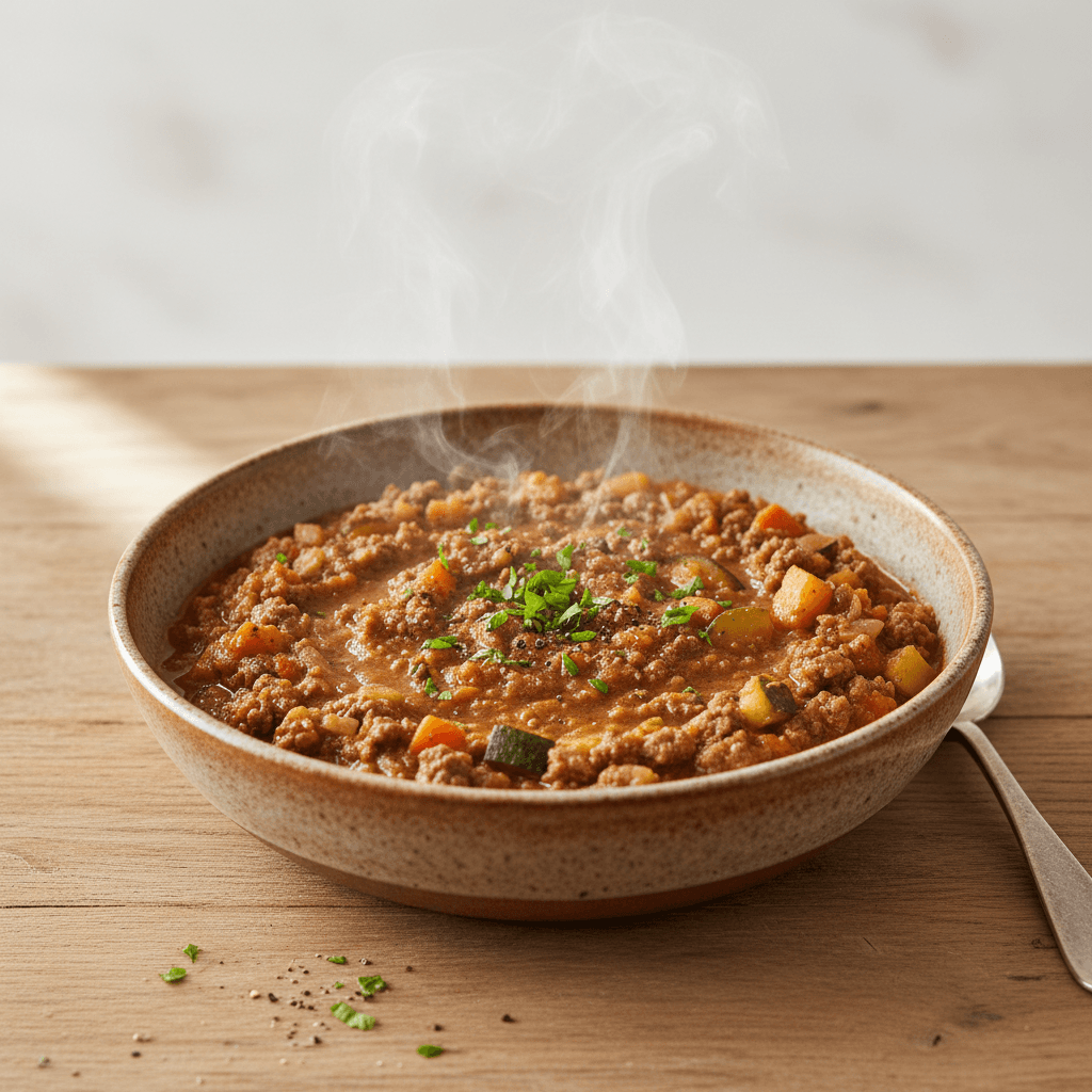 Hackfleisch-Gemüse-Eintopf - Thermomix Rezept