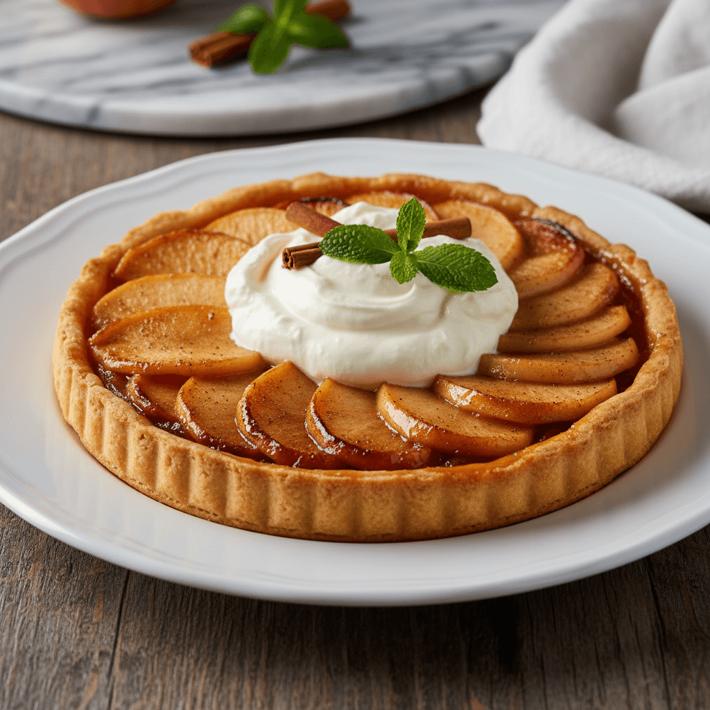 Tarte Tatin mit Mascarpone - Thermomix Rezept