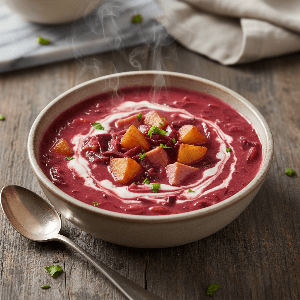 Kassler-Eintopf mit Rotkohl - Thermomix Rezept