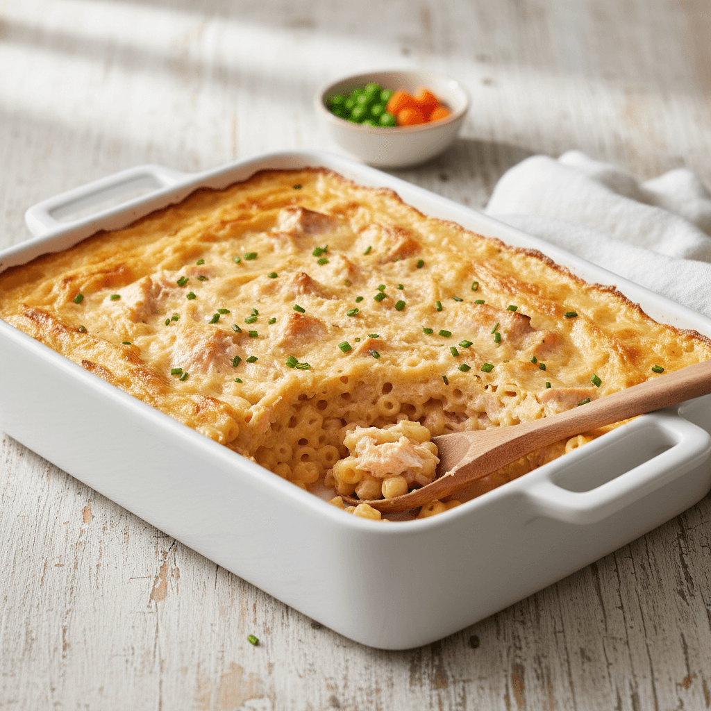 Lachs-Pasta-Auflauf für Kleinkinder - Thermomix Rezept