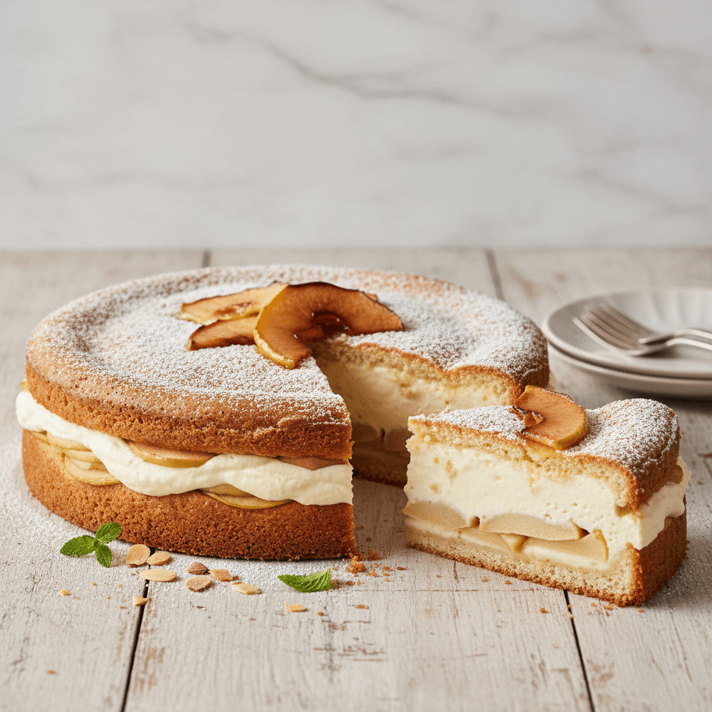 Torta di Mele con Mascarpone - Thermomix Rezept