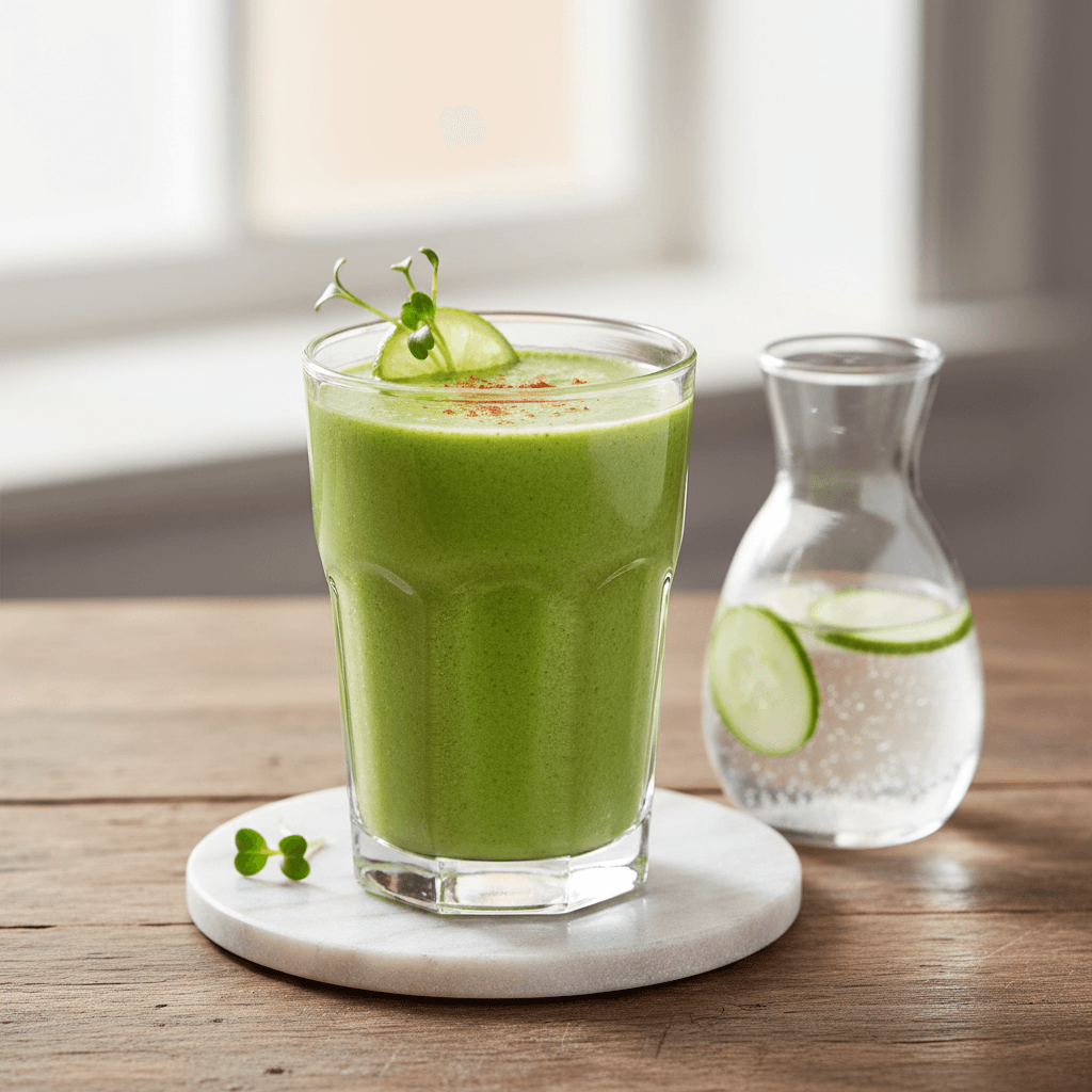 Gurken-Brokkoli-Smoothie - Thermomix Rezept