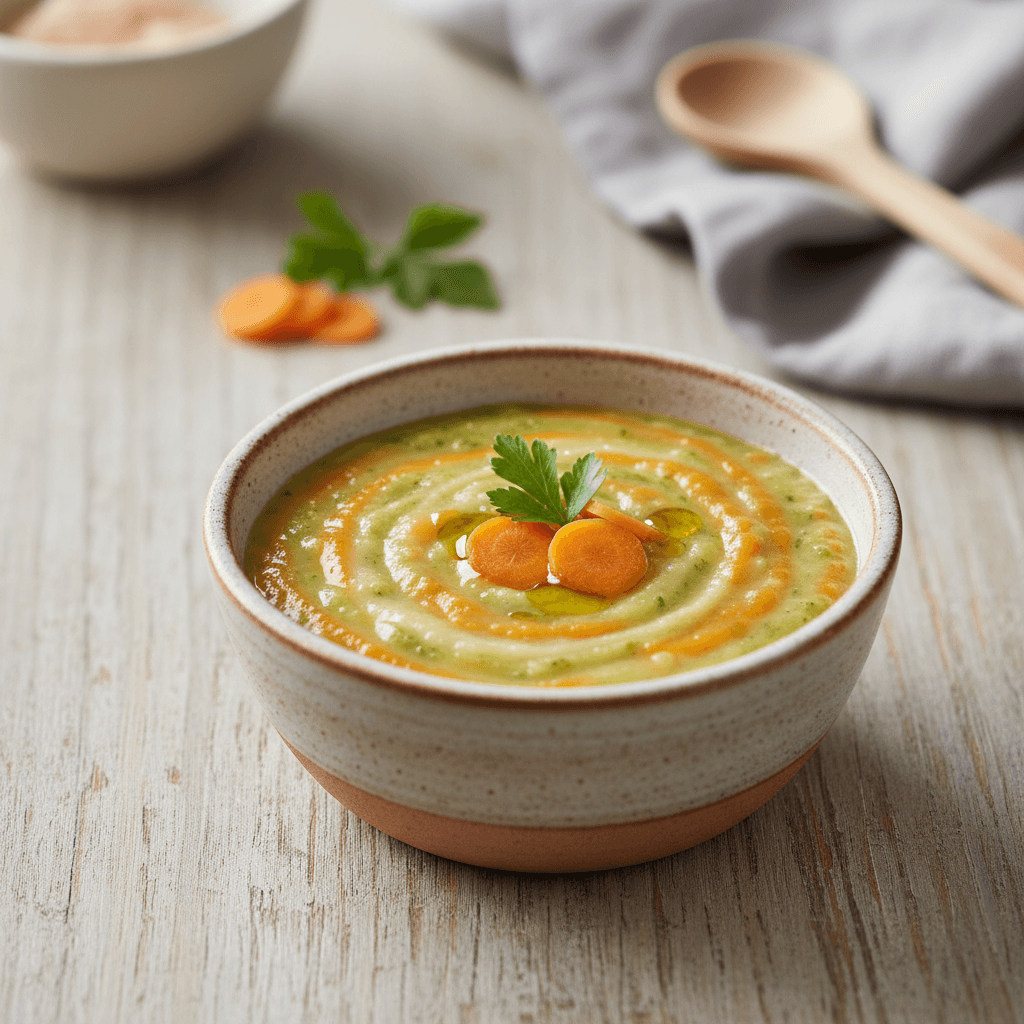 Bunter Gemüsebrei zum Frühstück - Thermomix Rezept