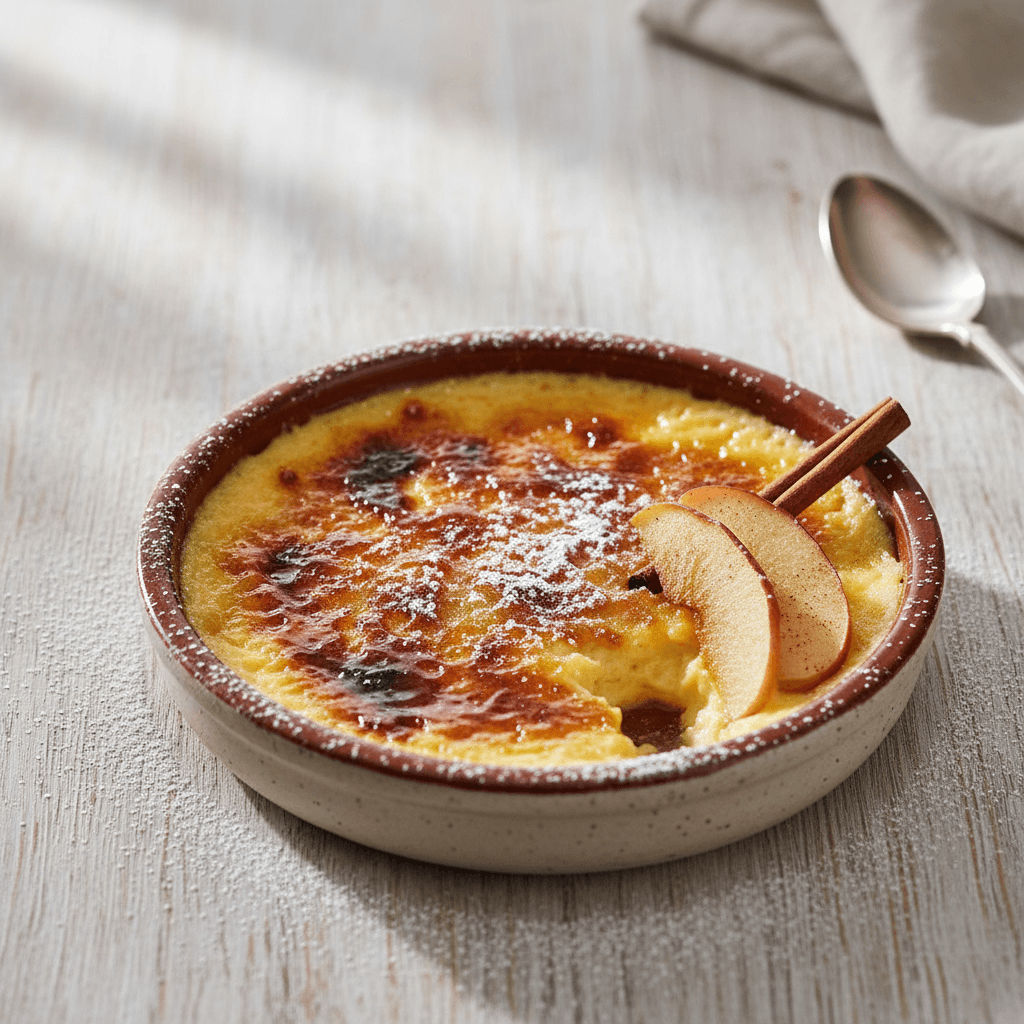 Crema Catalana de Manzana - Thermomix Rezept