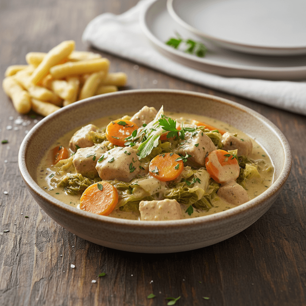 Schweinepfanne mit Wirsingrahm - Thermomix Rezept
