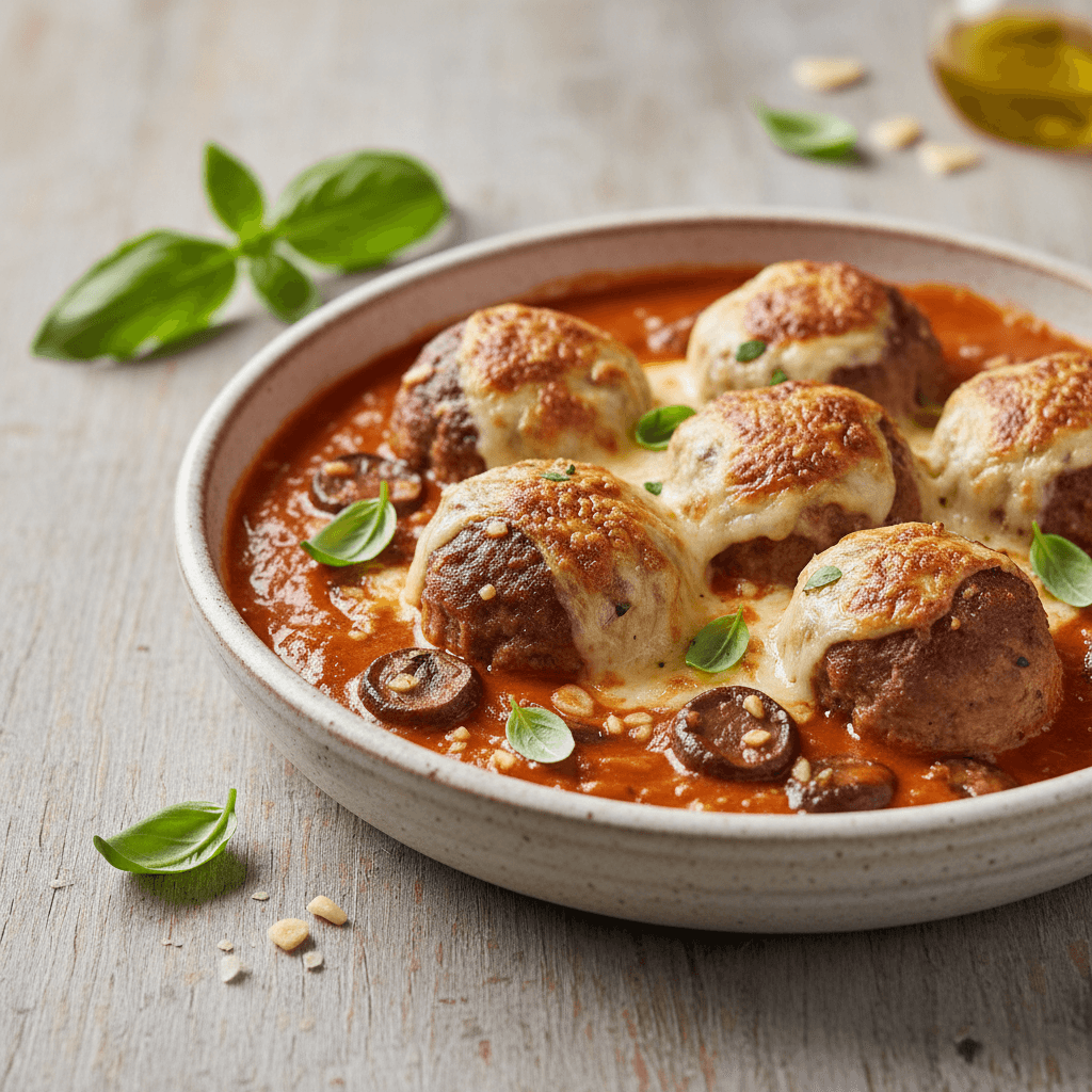 Albóndigas con Champiñones - Thermomix Rezept