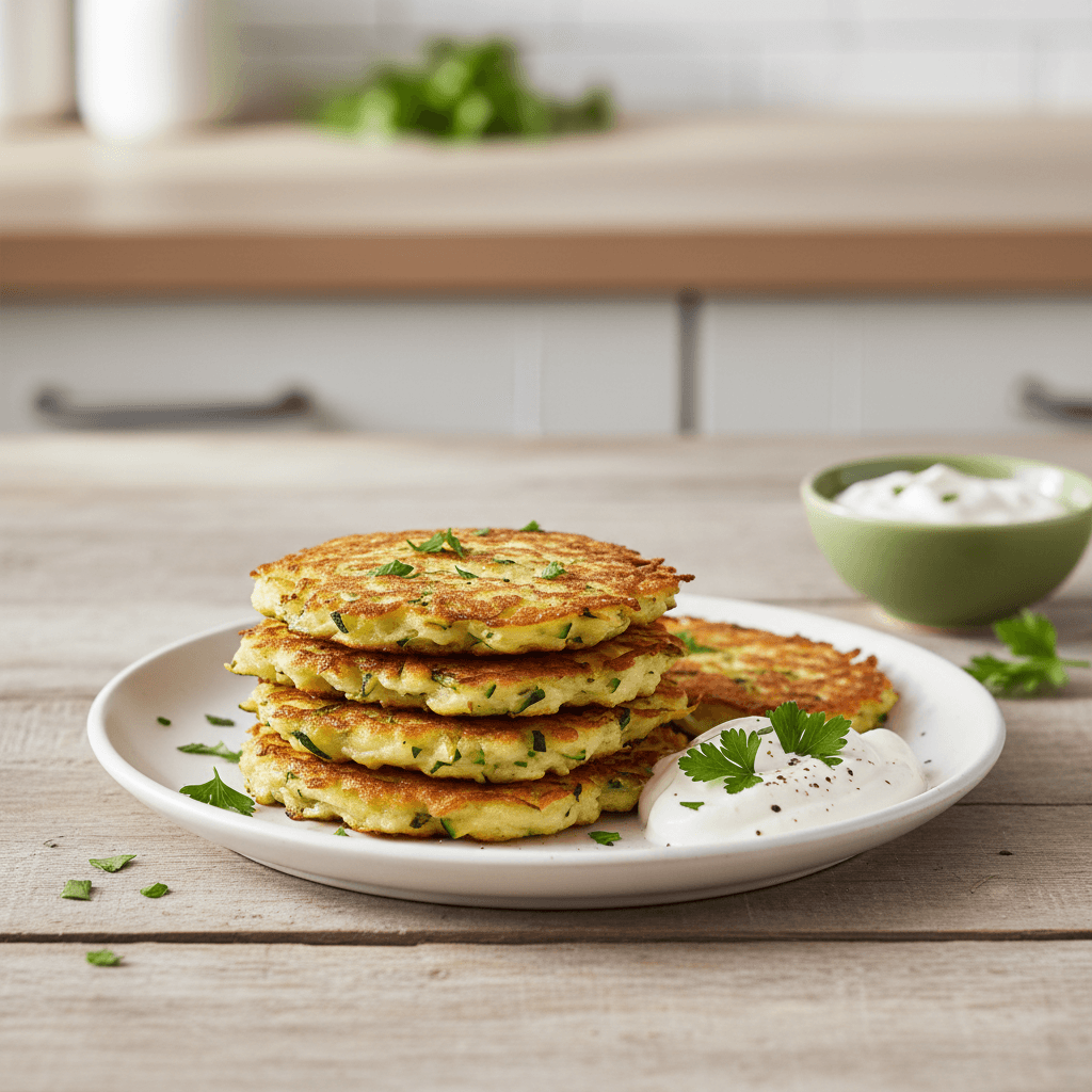 Kartoffel-Zucchini-Plätzchen - Thermomix Rezept
