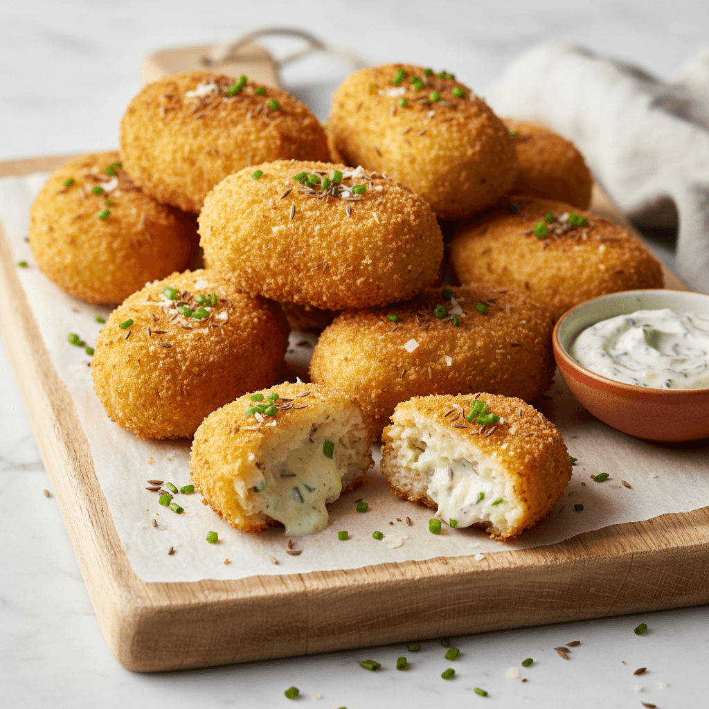 Kartoffelcrocchette mit Parmesan - Thermomix Rezept