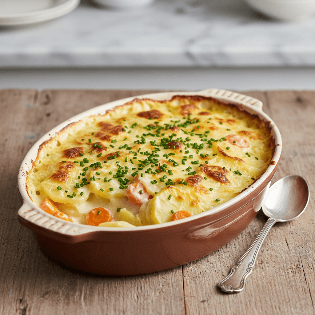 Gratin Dauphinois mit Schnittlauch - Thermomix Rezept