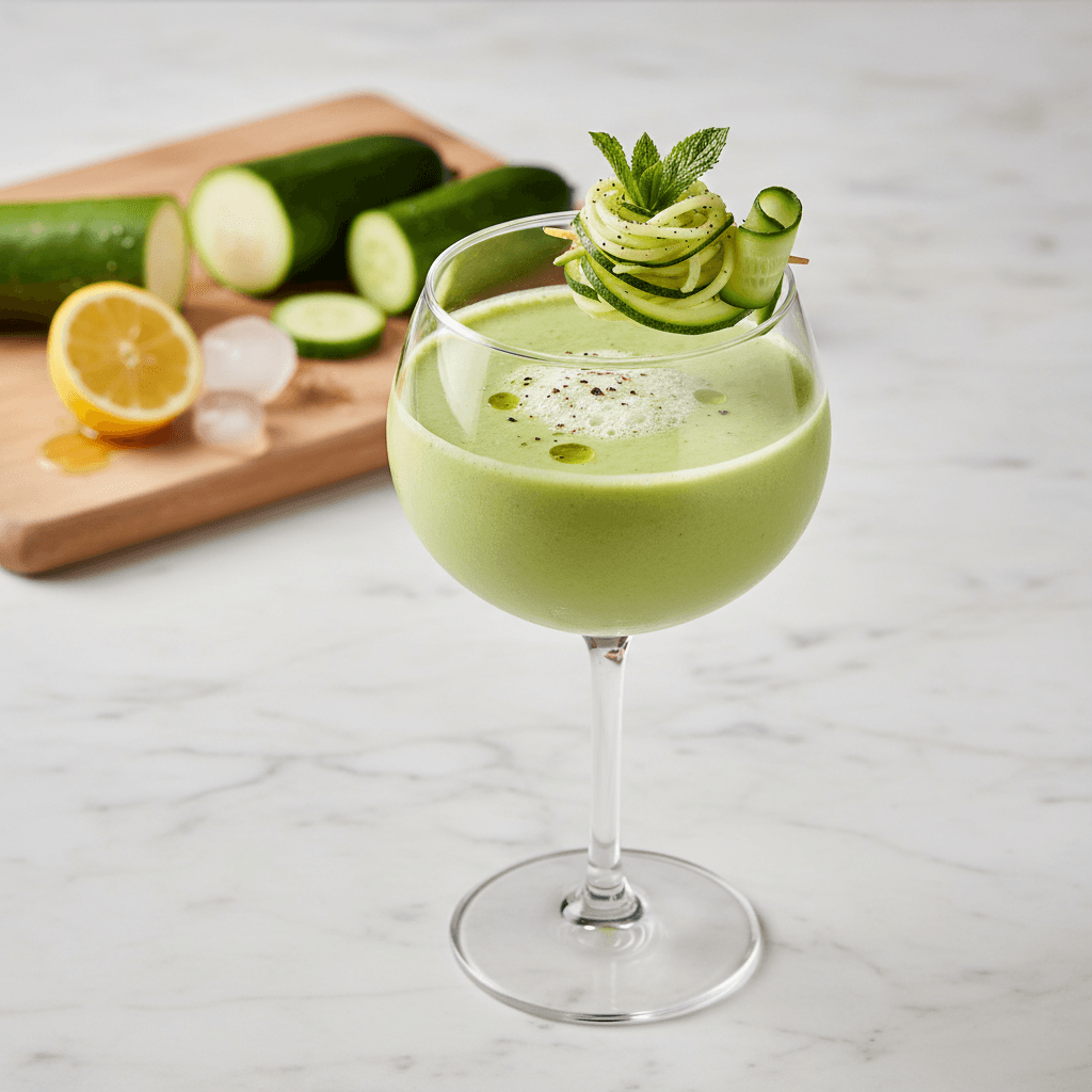 Velouté Glacé de Courgette - Thermomix Rezept