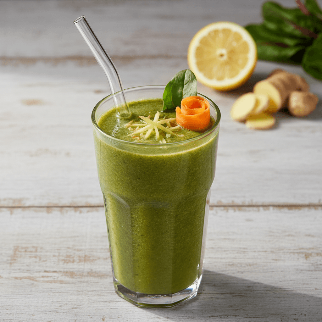 Sumo Verde com Cenoura - Thermomix Rezept