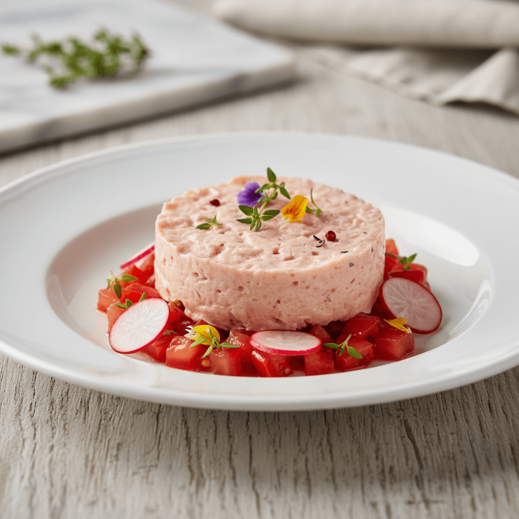 Forellen-Törtchen mit Tomaten-Radieschen - Thermomix Rezept