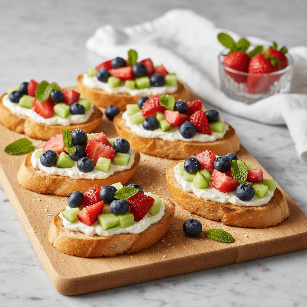 Bruschetta Fresca con Frutti - Thermomix Rezept