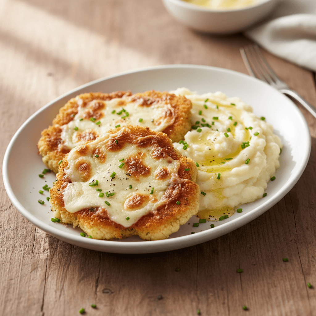 Blumenkohl-Schnitzel mit Käsekruste - Thermomix Rezept