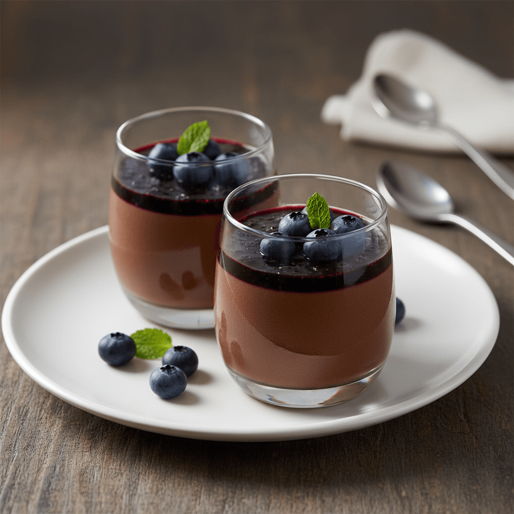 Panna Cotta al Cioccolato - Thermomix Rezept
