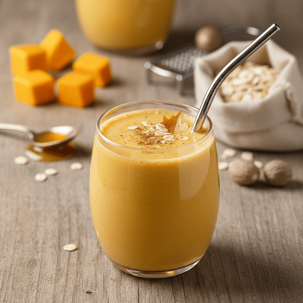 Kürbis-Hafer-Batido - Thermomix Rezept