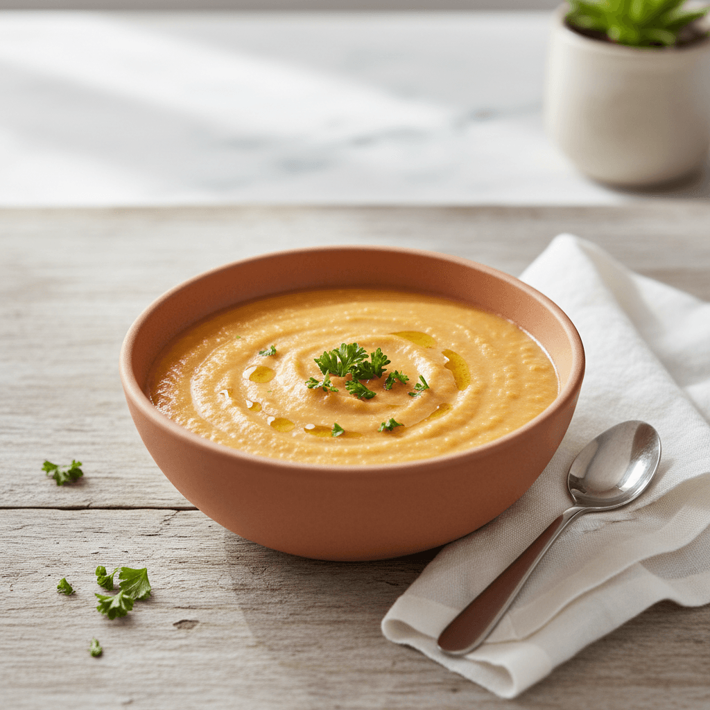 Räuchertofu-Karotten-Püree für Kleinkinder - Thermomix Rezept